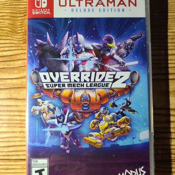 Ultraman Override 2 Super Mech League Nintendo Switch Game (NEW) - Picture 1 of 2